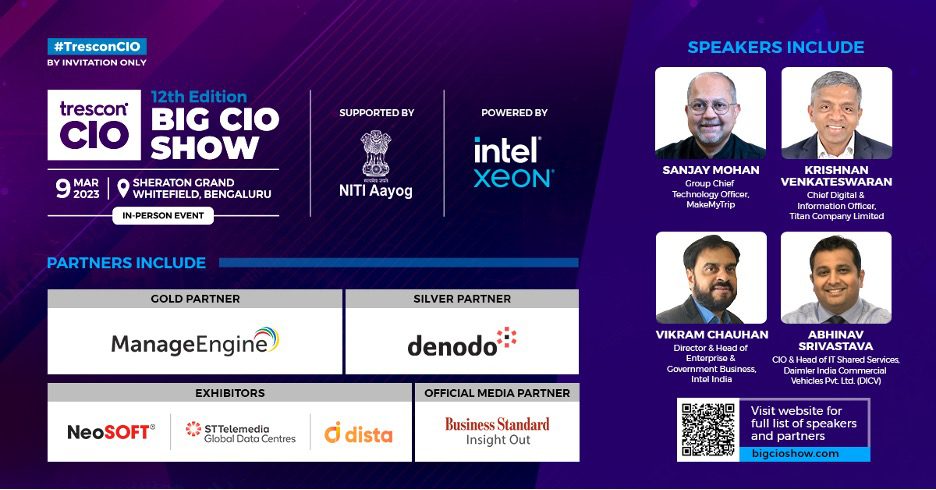 India’s Premier Tech Summit, Big CIO Show Brings Together the Nation’s Top IT Minds