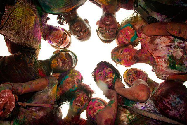 Celebration and fun on Holi