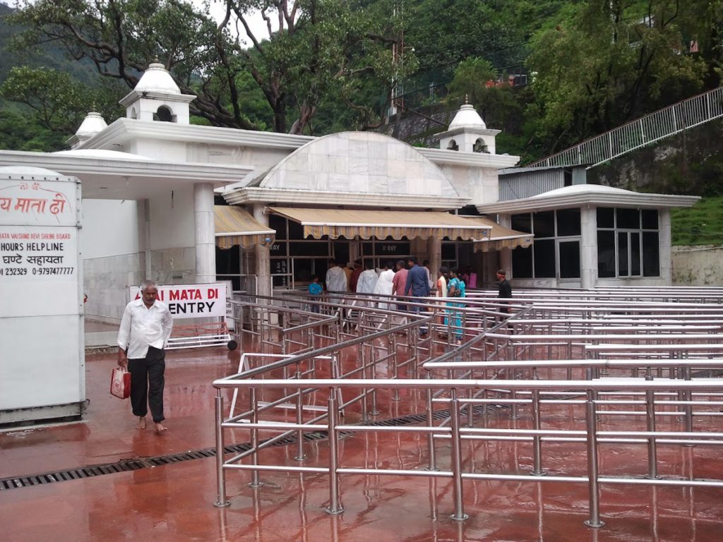 Entry to Mata Vaishno Devi