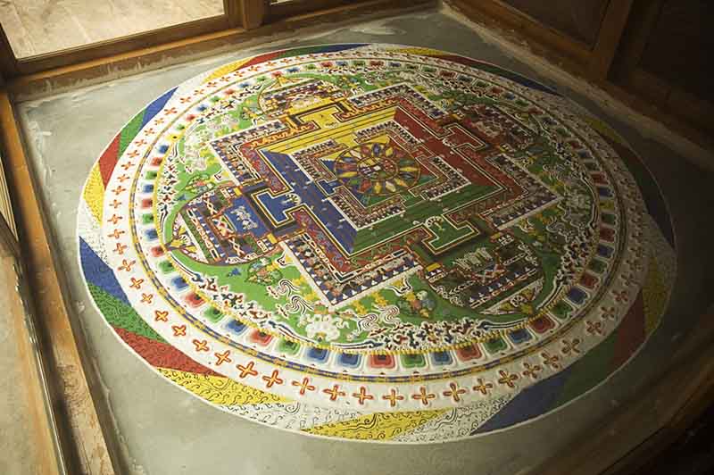 Sand mandala, Alchi
