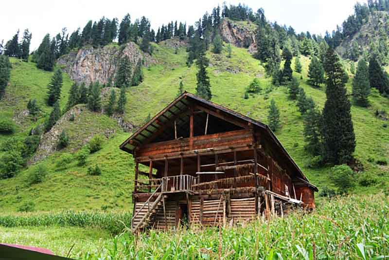 Wooden Home in Kashmir