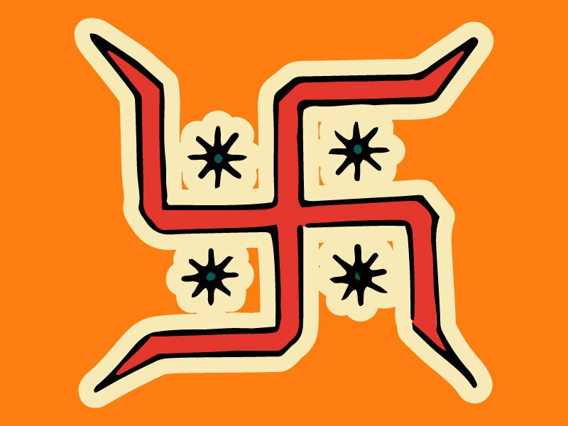 Swastik symbol in Hinduism and its meaning