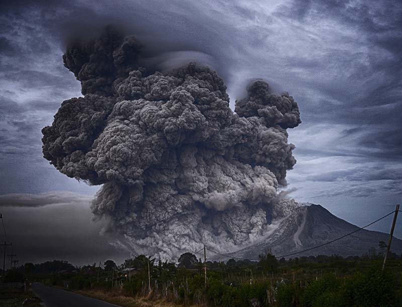 Volcanic Ash Shaping India