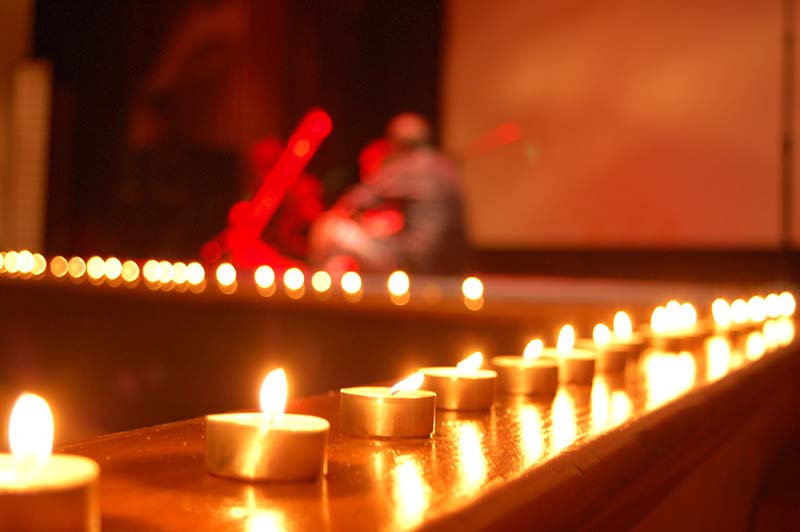 Every corner of the home is lighted up on Diwali