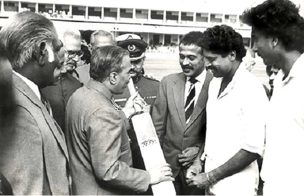 Birth of cricket diplomacy