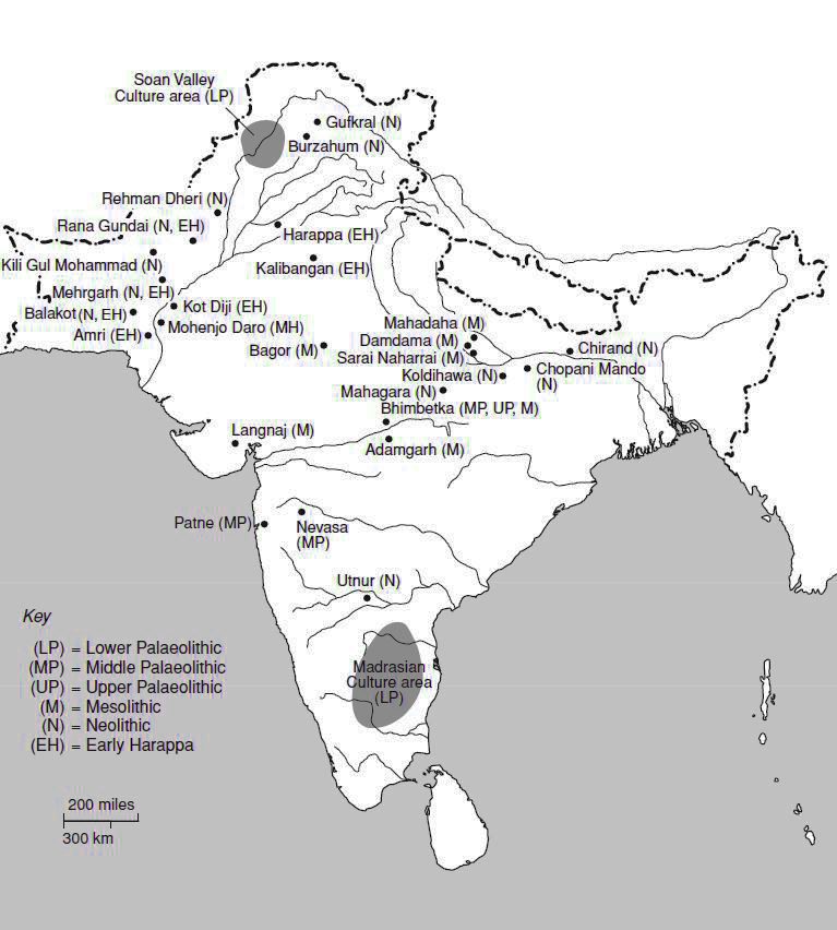 Ancient Map of India