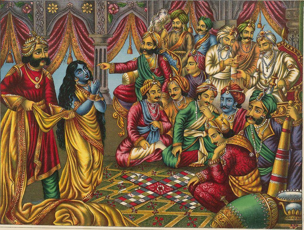 The only person in King Dhritrashtra court who was firmly against the game of dice