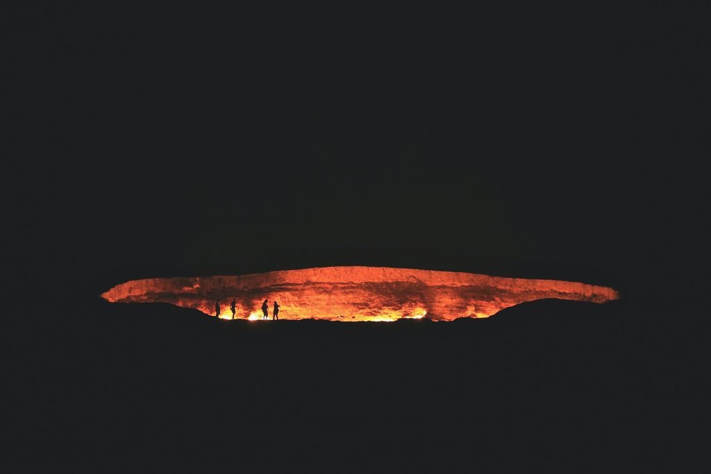 Darvaza gas crater