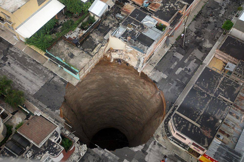 Guatemala City sinkhole